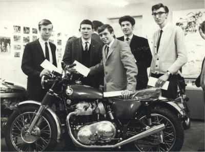 Apprentices with bike pic