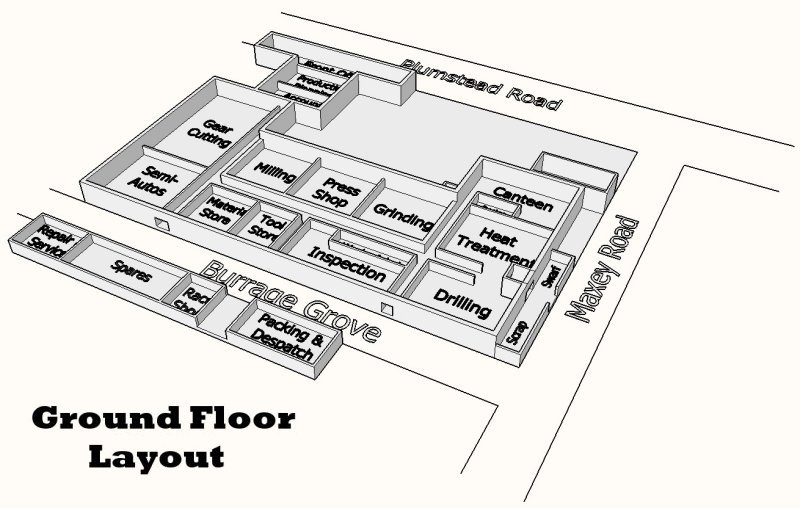 Ground Floor department plan