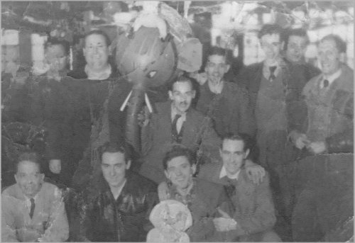 Assembly team Xmas 1951 pic