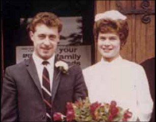Joan Anderson wedding pic