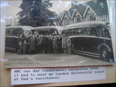 1950 coach outing